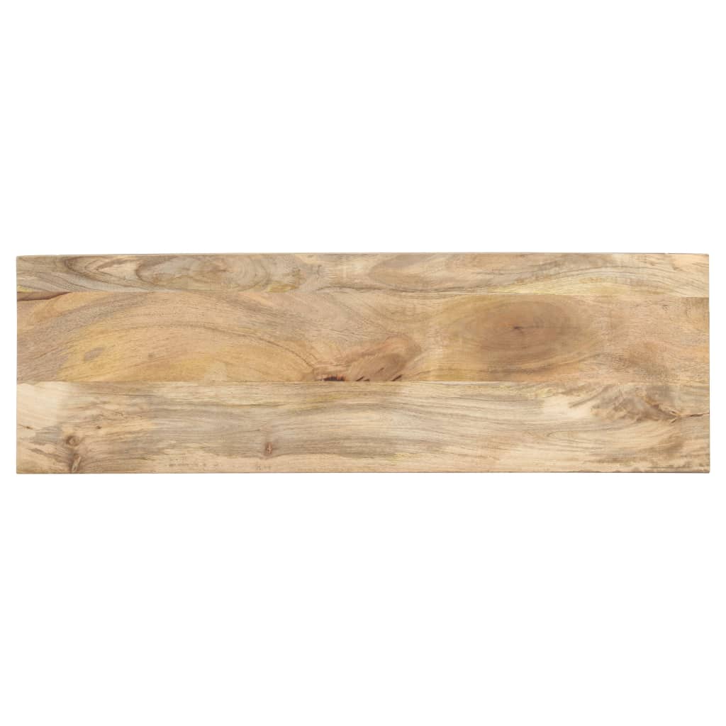 Wandtafel 110x35x75 cm massief mangohout is nu te koop bij PeponiXL, paradijselijk wonen!