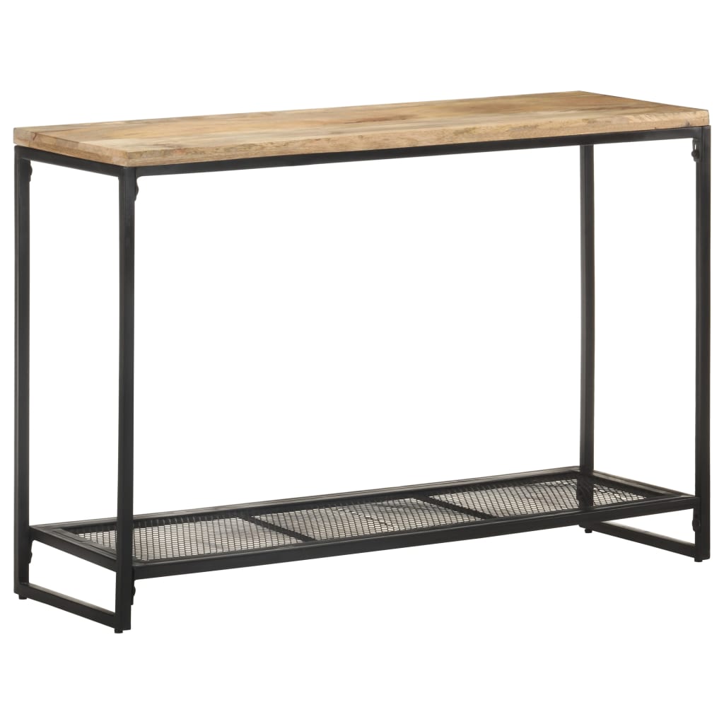 Wandtafel 110x35x75 cm massief mangohout is nu te koop bij PeponiXL, paradijselijk wonen!