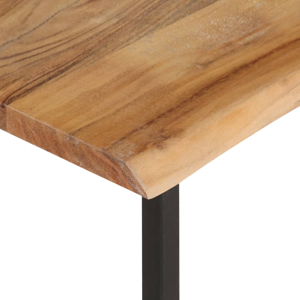 Kapstok met schap 100x35x22 cm massief acaciahout is nu te koop bij PeponiXL, paradijselijk wonen!