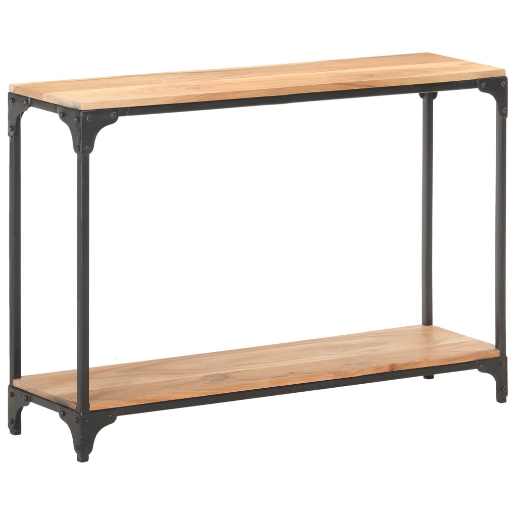 Wandtafel 110x30x75 cm massief acaciahout is nu te koop bij PeponiXL, paradijselijk wonen!