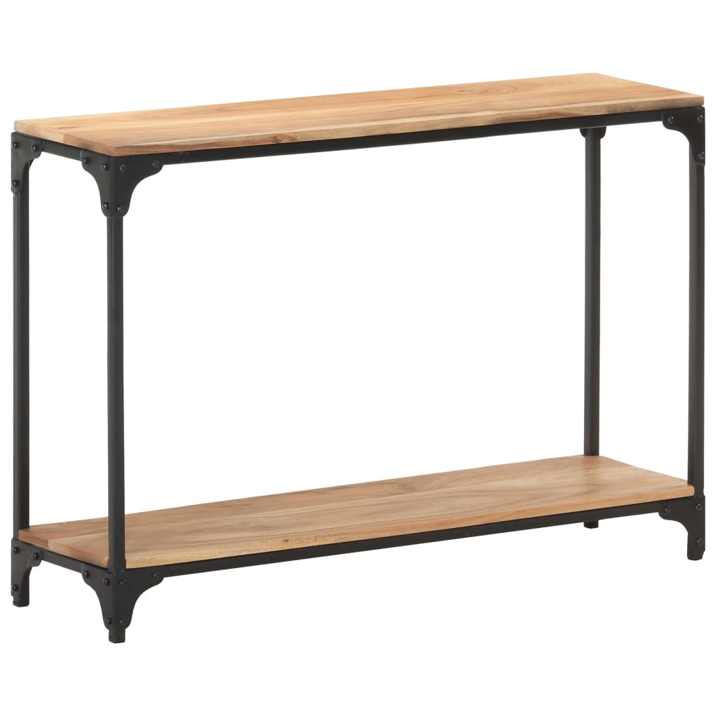 Wandtafel 110x30x75 cm massief acaciahout is nu te koop bij PeponiXL, paradijselijk wonen!