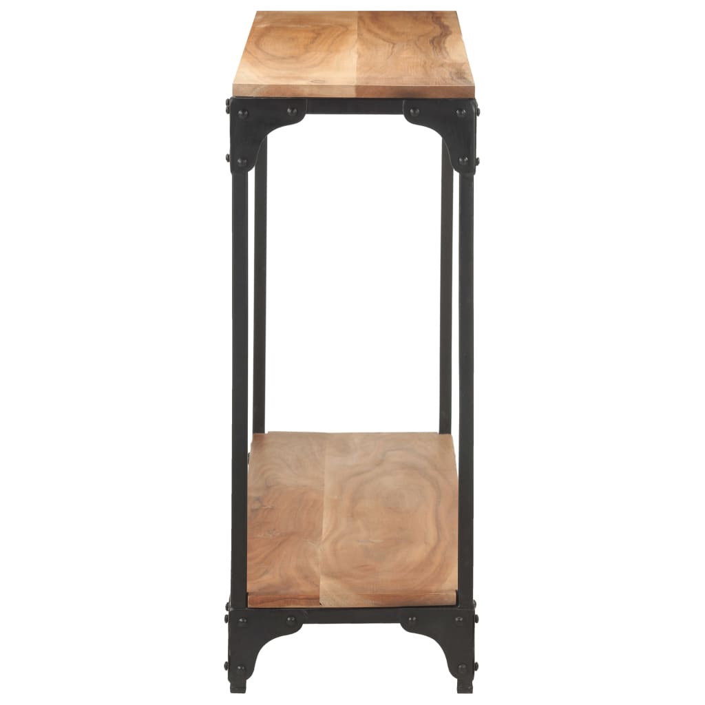 Wandtafel 110x30x75 cm massief acaciahout is nu te koop bij PeponiXL, paradijselijk wonen!