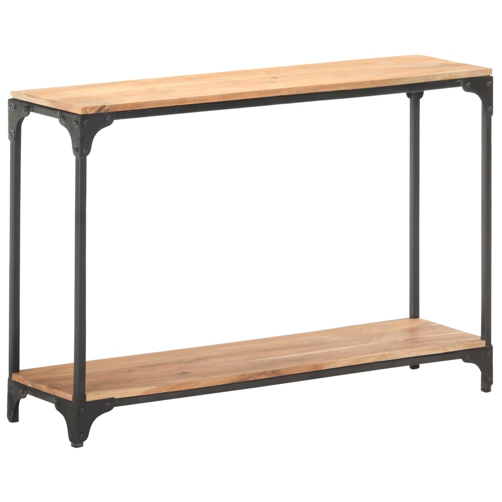 Wandtafel 110x30x75 cm massief acaciahout is nu te koop bij PeponiXL, paradijselijk wonen!