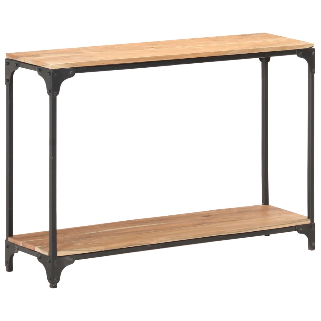 Wandtafel 110x30x75 cm massief acaciahout is nu te koop bij PeponiXL, paradijselijk wonen!