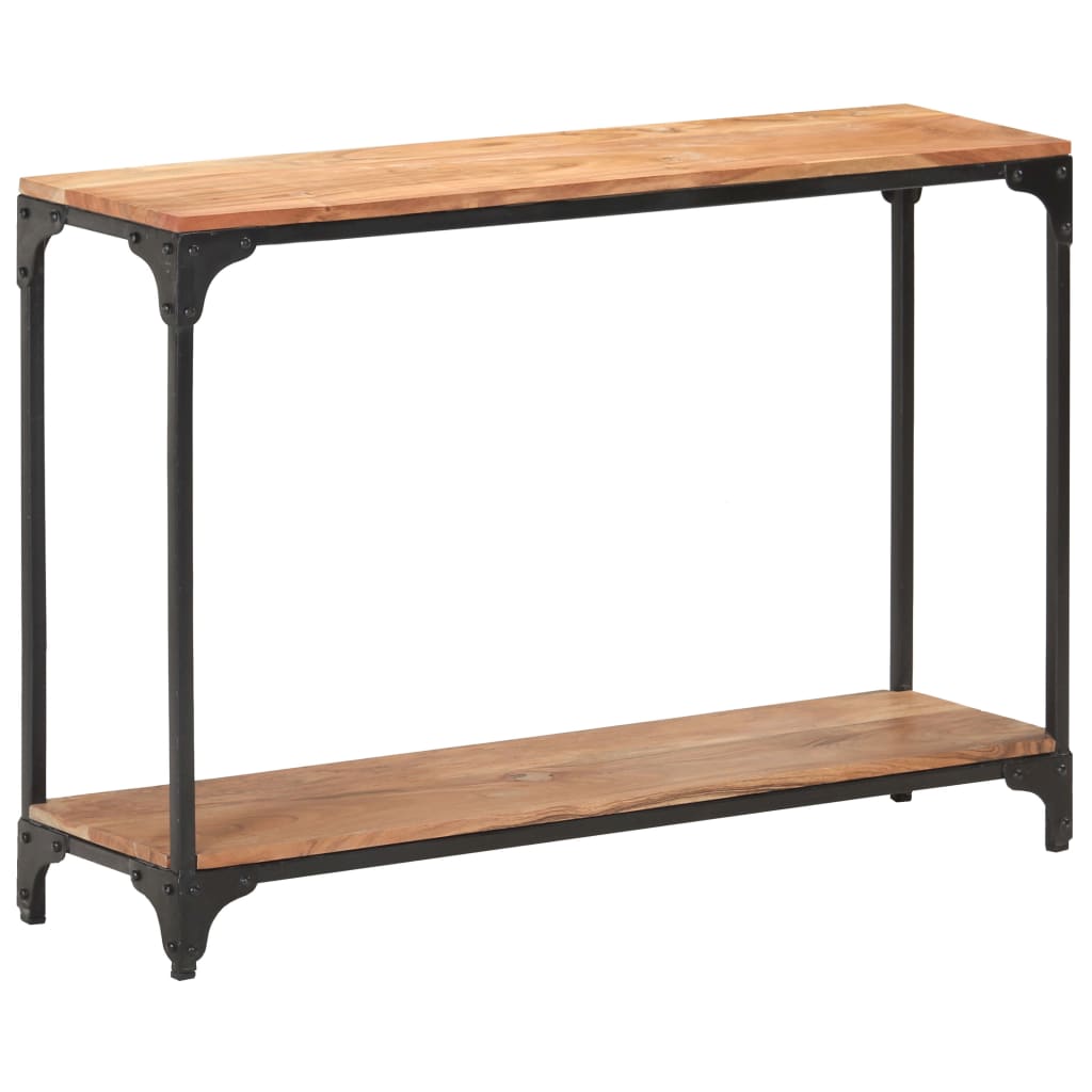 Wandtafel 110x30x75 cm massief acaciahout is nu te koop bij PeponiXL, paradijselijk wonen!