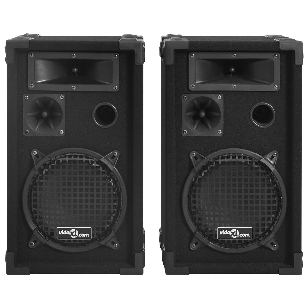 Hifi-podiumluidsprekers 2 st passief professioneel 800 W zwart is nu te koop bij PeponiXL, paradijselijk wonen!