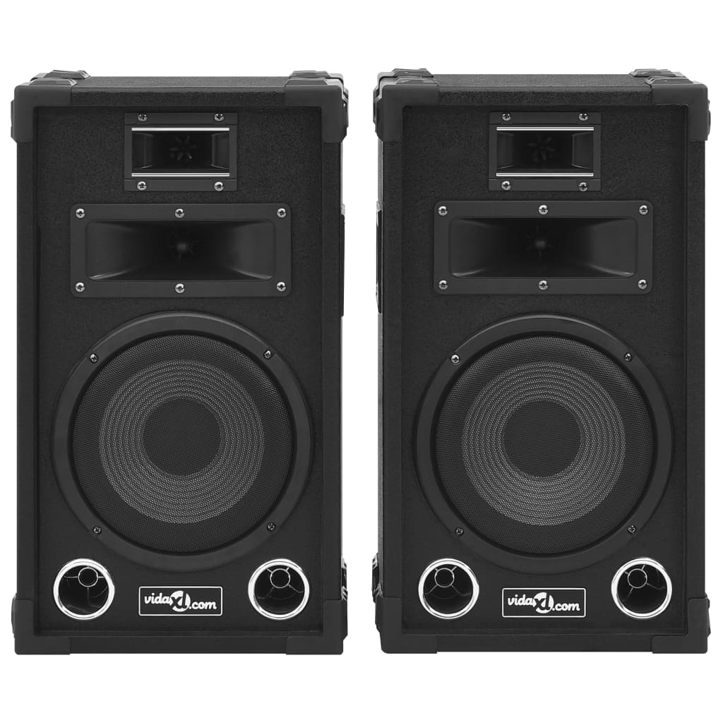 Hifi-podiumluidsprekers 2 st passief professioneel 800 W zwart is nu te koop bij PeponiXL, paradijselijk wonen!