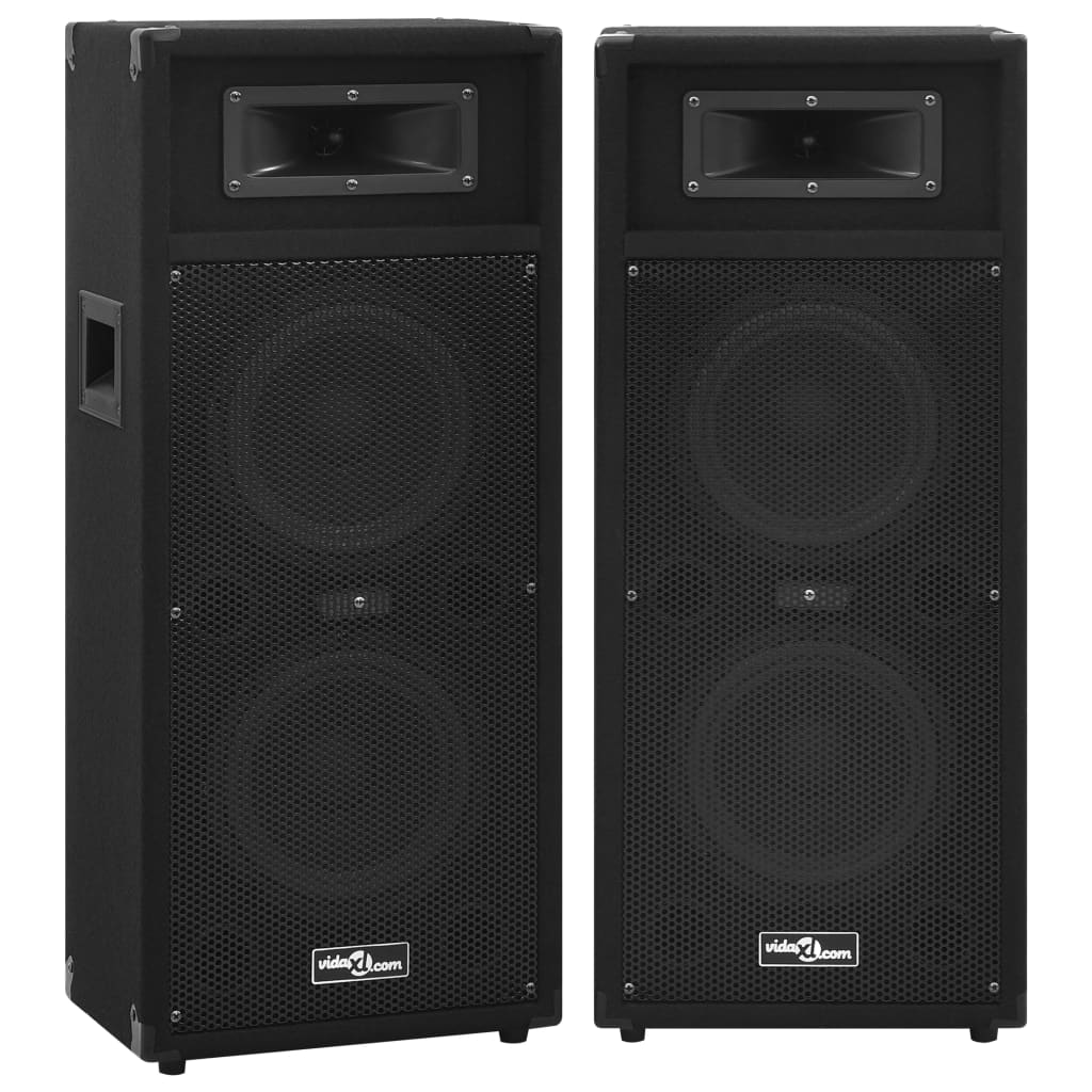Hifi-podiumluidsprekers 2 st passief professioneel 1000 W zwart is nu te koop bij PeponiXL, paradijselijk wonen!