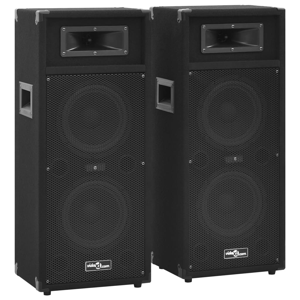Hifi-podiumluidsprekers 2 st passief professioneel 1000 W zwart is nu te koop bij PeponiXL, paradijselijk wonen!