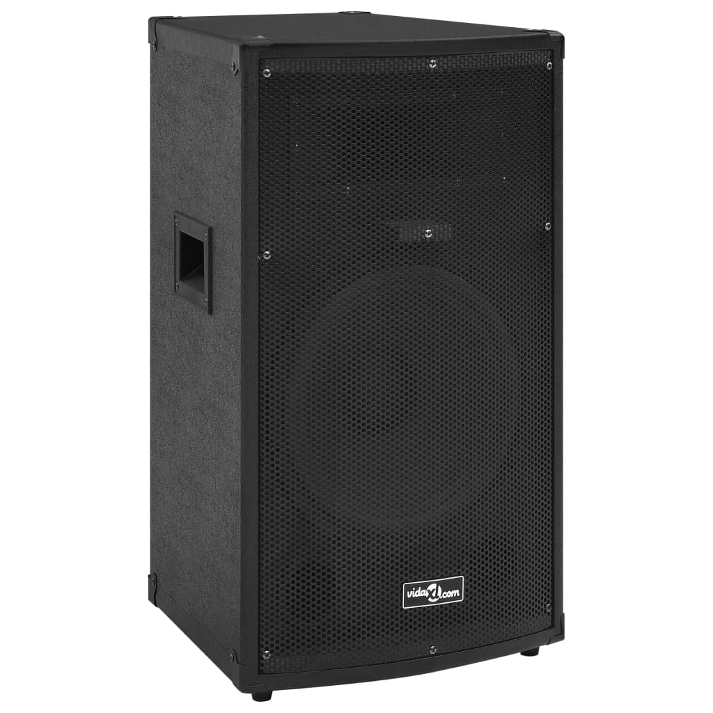 Hifi-podiumluidspreker passief 1000 W 37x37x64 cm zwart is nu te koop bij PeponiXL, paradijselijk wonen!