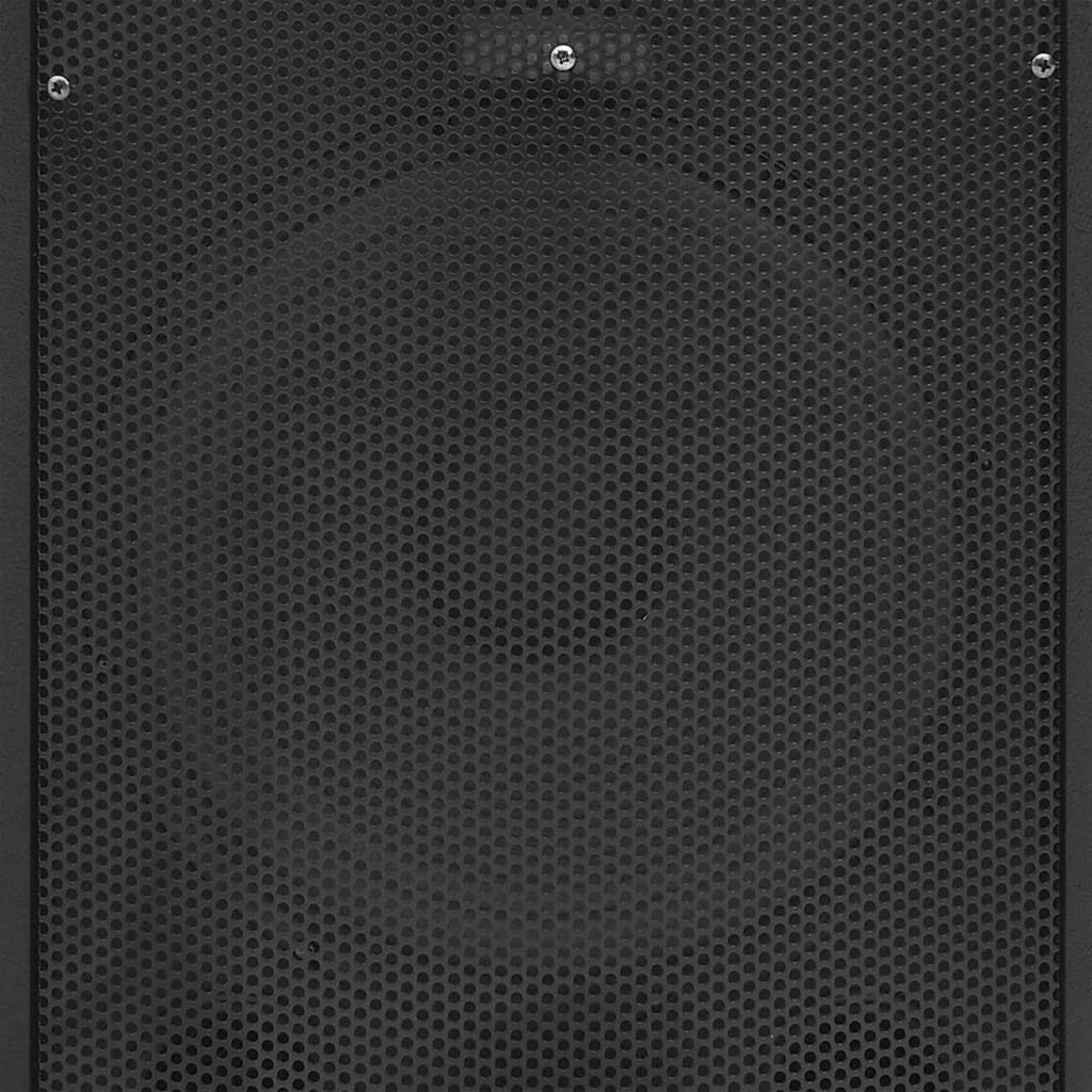 Hifi-podiumluidspreker passief 1000 W 37x37x64 cm zwart is nu te koop bij PeponiXL, paradijselijk wonen!