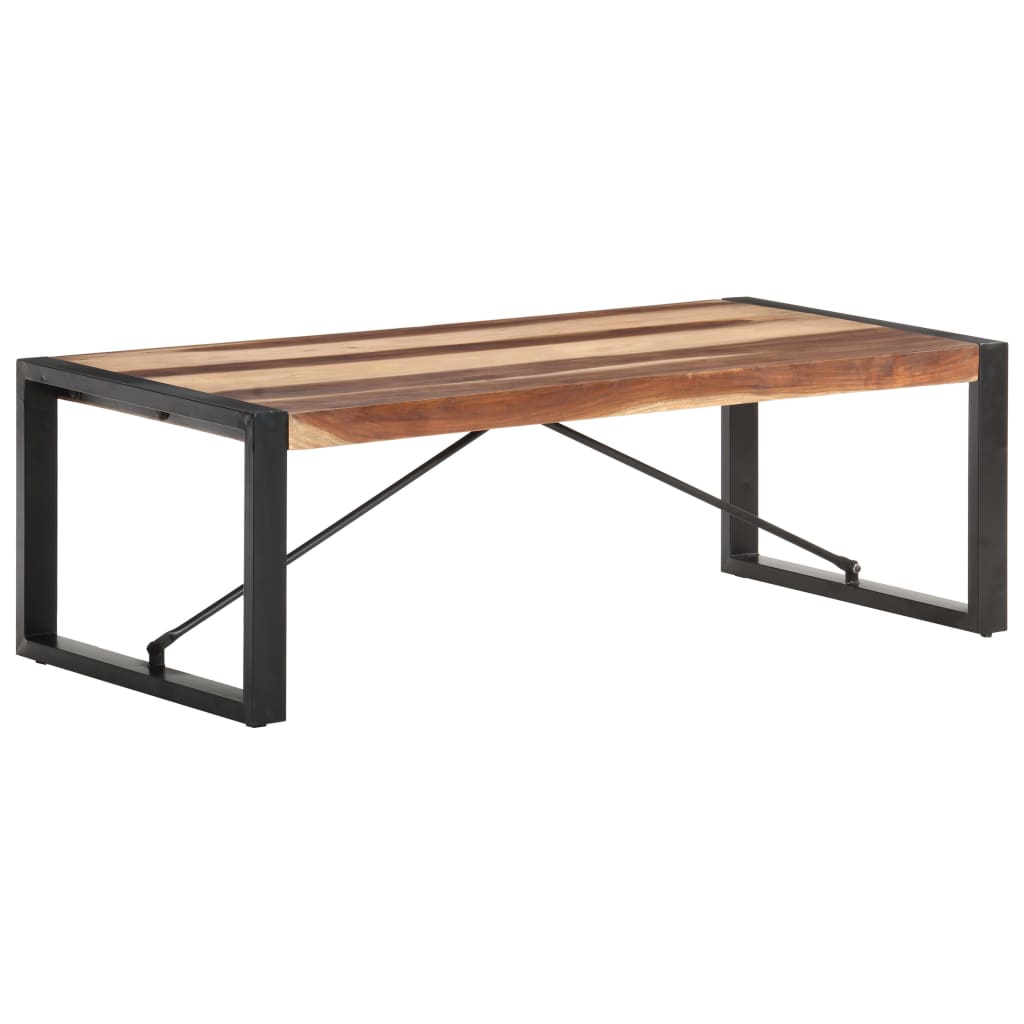 Salontafel 120x60x40 cm massief hout is nu te koop bij PeponiXL, paradijselijk wonen!