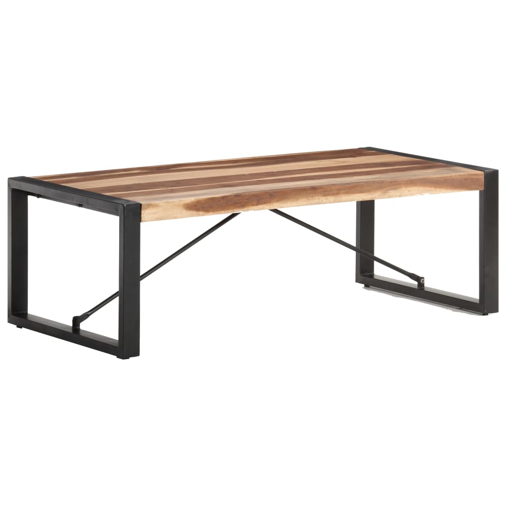 Salontafel 120x60x40 cm massief hout is nu te koop bij PeponiXL, paradijselijk wonen!