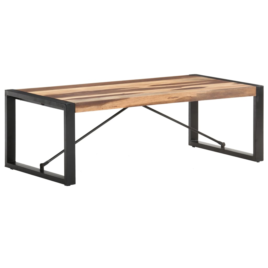 Salontafel 120x60x40 cm massief hout is nu te koop bij PeponiXL, paradijselijk wonen!