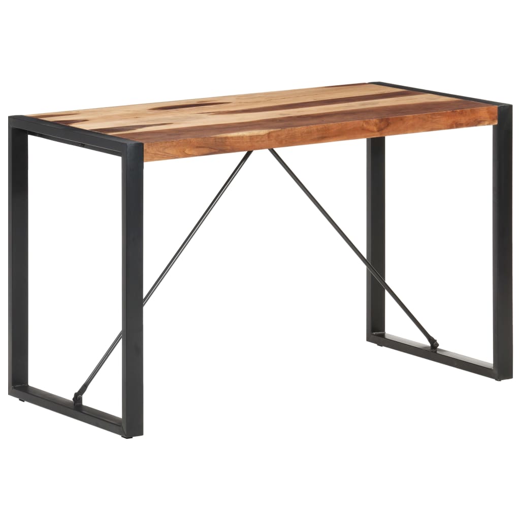 Eettafel 120x60x75 cm massief hout is nu te koop bij PeponiXL, paradijselijk wonen!