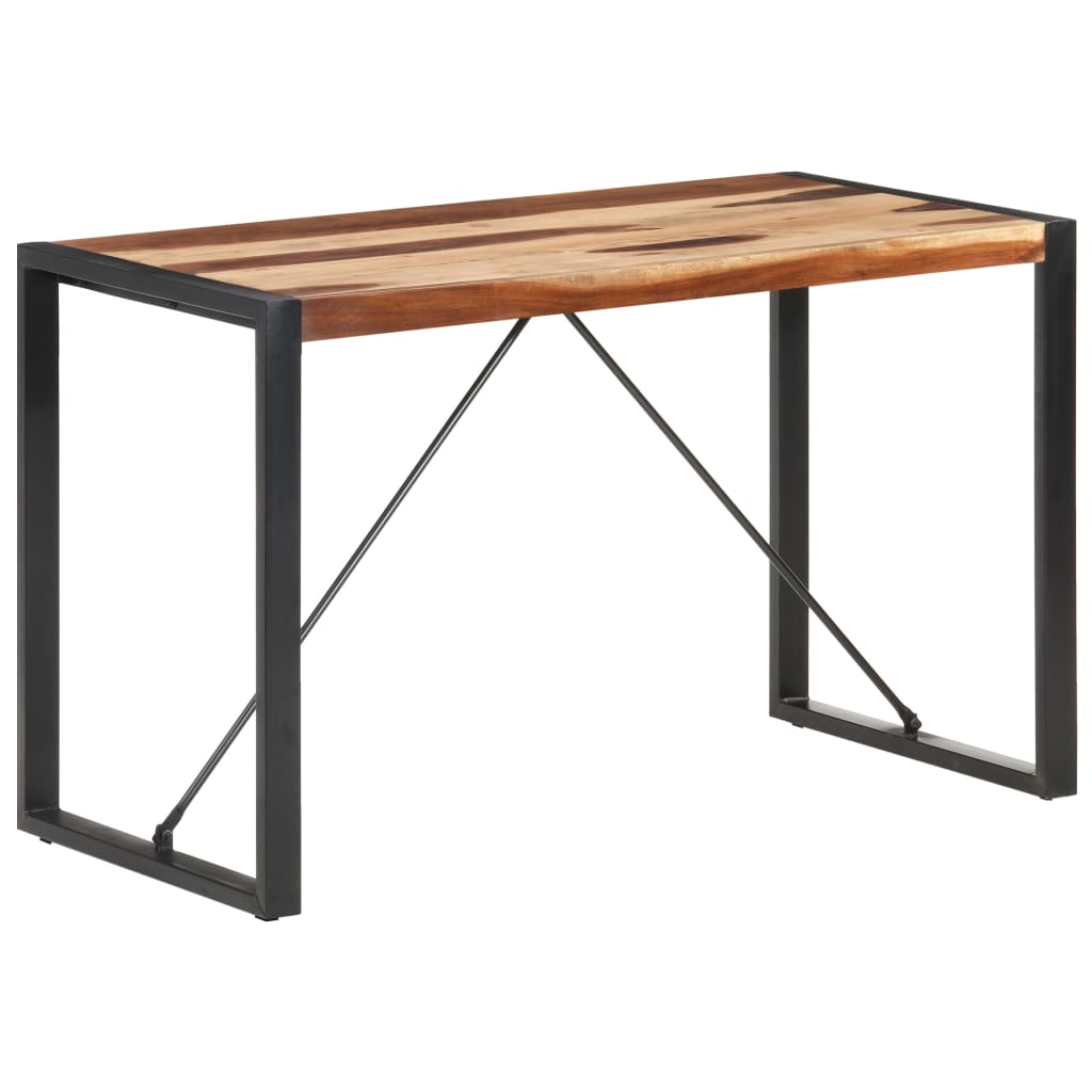 Eettafel 120x60x75 cm massief hout is nu te koop bij PeponiXL, paradijselijk wonen!