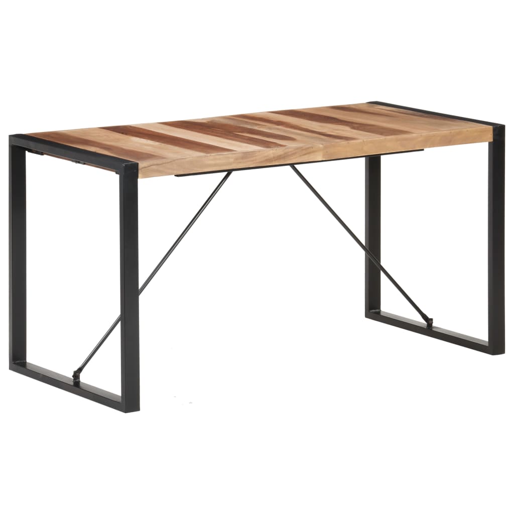 Eettafel 140x70x75 cm massief hout is nu te koop bij PeponiXL, paradijselijk wonen!