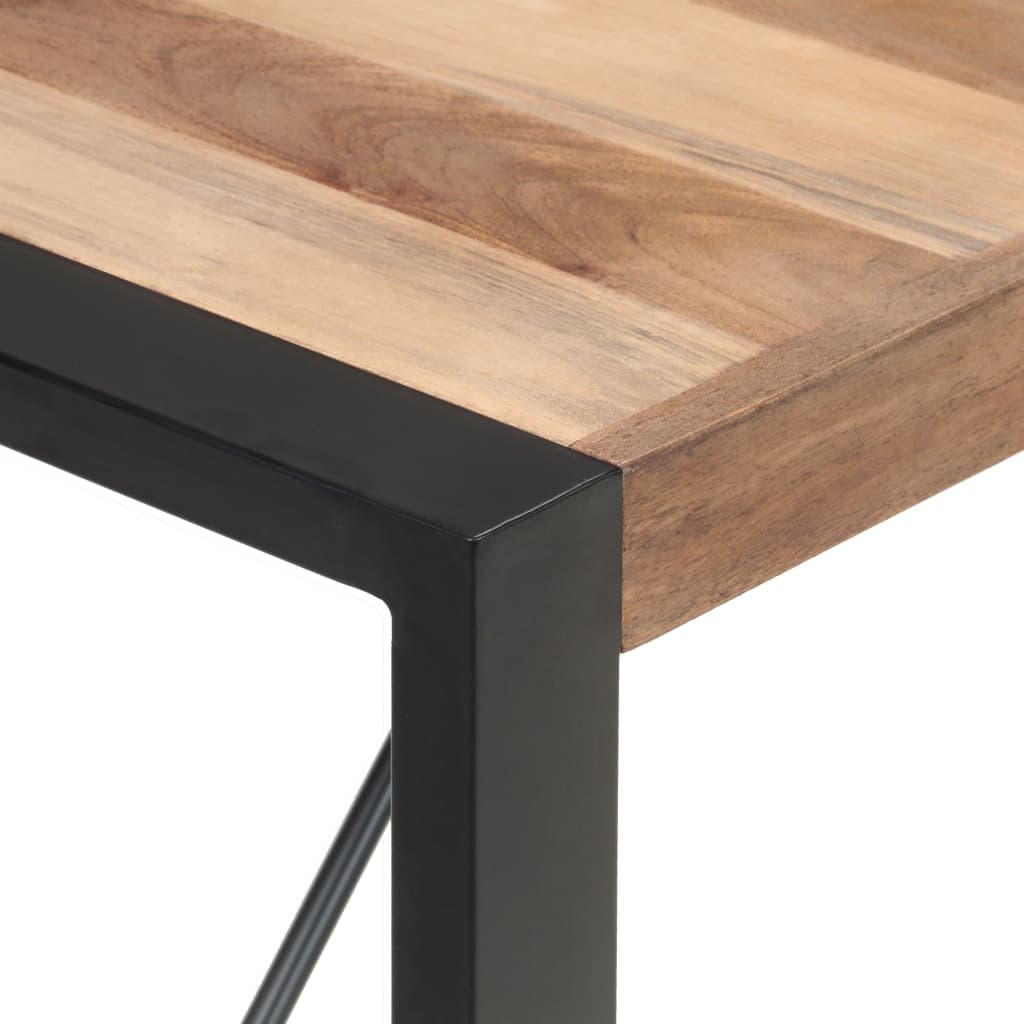 Eettafel 140x70x75 cm massief hout is nu te koop bij PeponiXL, paradijselijk wonen!