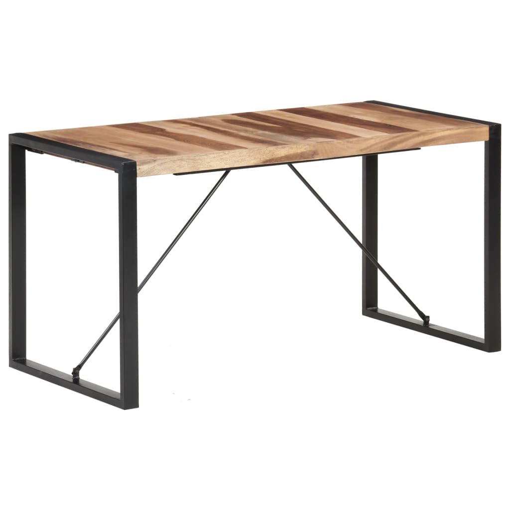 Eettafel 140x70x75 cm massief hout is nu te koop bij PeponiXL, paradijselijk wonen!