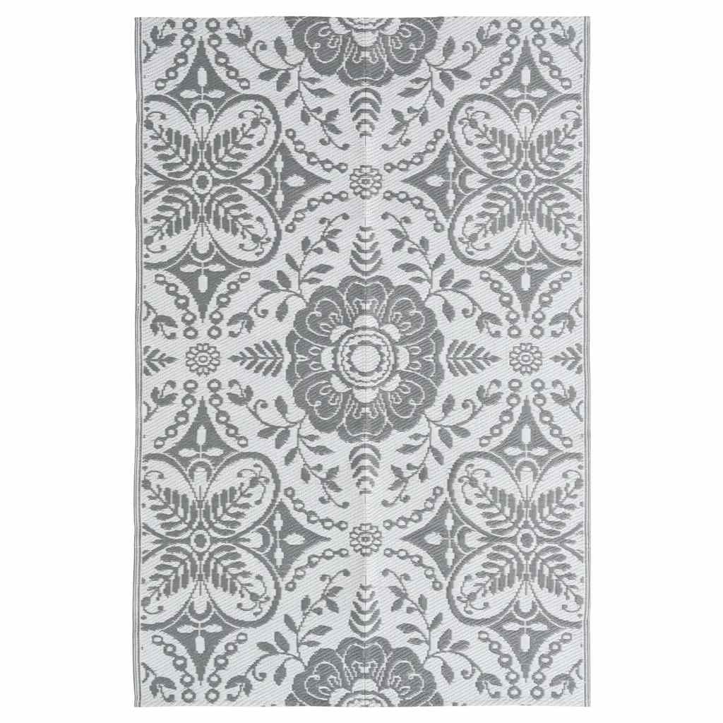 Buitenkleed ARAKIL 190x290 cm PP lichtgrijs is nu te koop bij PeponiXL, paradijselijk wonen!