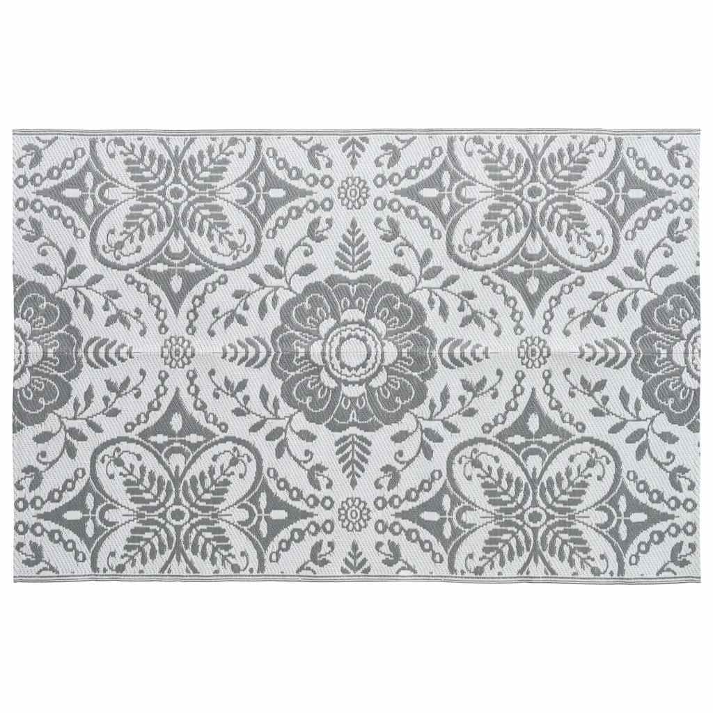 Buitenkleed ARAKIL 190x290 cm PP lichtgrijs is nu te koop bij PeponiXL, paradijselijk wonen!