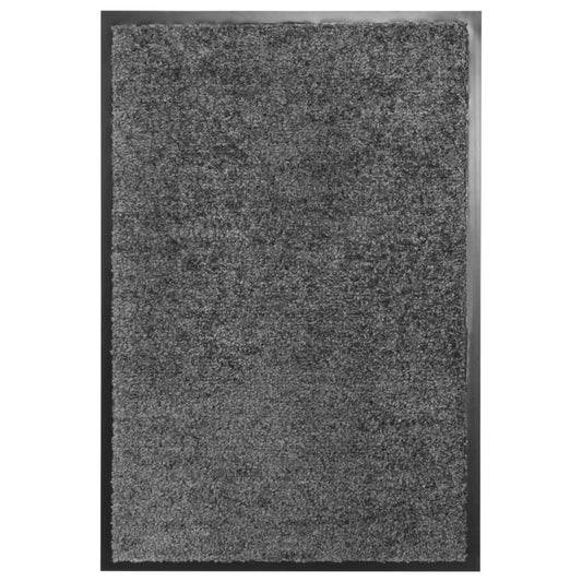 Deurmat wasbaar 40x60 cm antraciet is nu te koop bij PeponiXL, paradijselijk wonen!