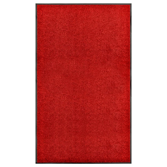 Deurmat wasbaar 90x150 cm rood is nu te koop bij PeponiXL, paradijselijk wonen!