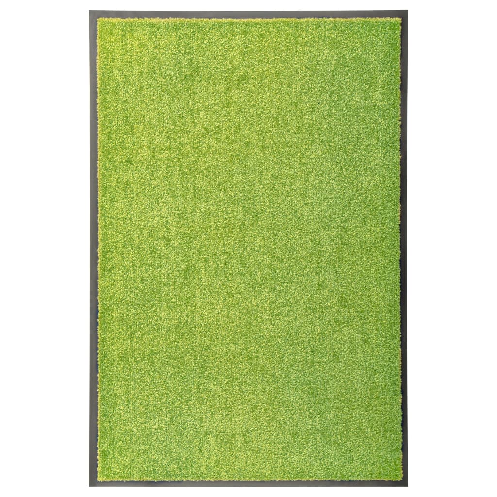 Deurmat wasbaar 60x90 cm groen is nu te koop bij PeponiXL, paradijselijk wonen!