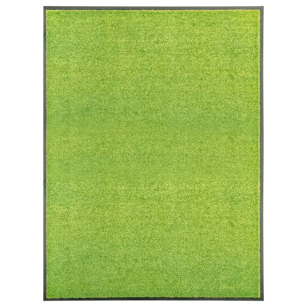 Deurmat wasbaar 90x120 cm groen is nu te koop bij PeponiXL, paradijselijk wonen!
