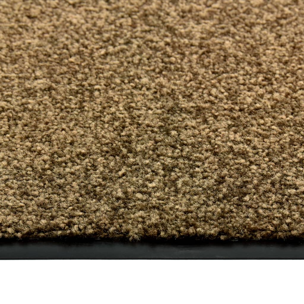 Deurmat wasbaar 60x180 cm bruin is nu te koop bij PeponiXL, paradijselijk wonen!