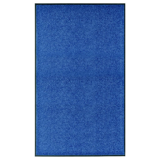 Deurmat wasbaar 90x150 cm blauw is nu te koop bij PeponiXL, paradijselijk wonen!