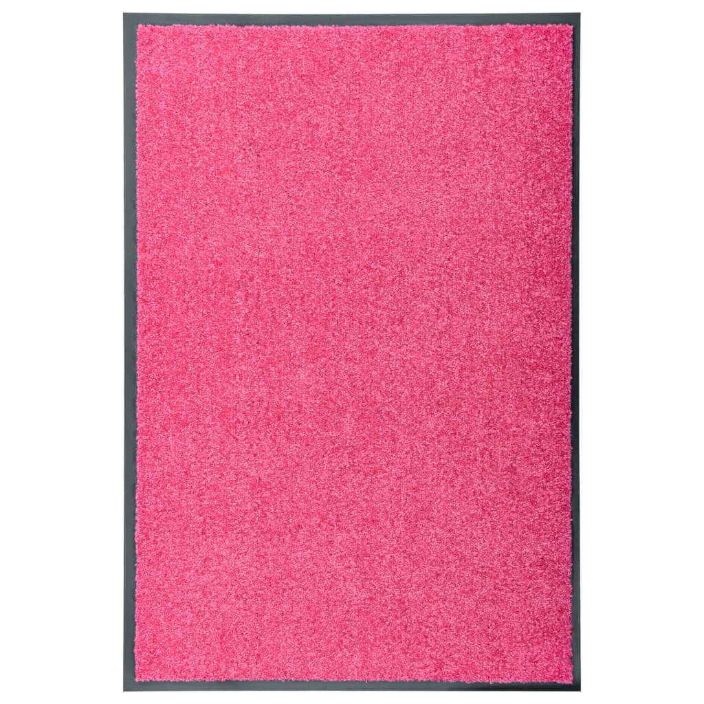 Deurmat wasbaar 60x90 cm roze is nu te koop bij PeponiXL, paradijselijk wonen!