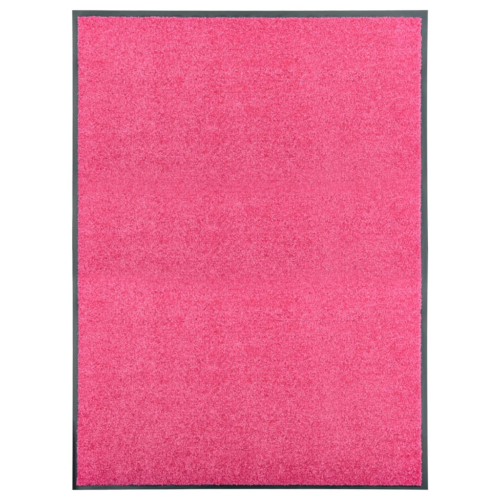 Deurmat wasbaar 90x120 cm roze is nu te koop bij PeponiXL, paradijselijk wonen!
