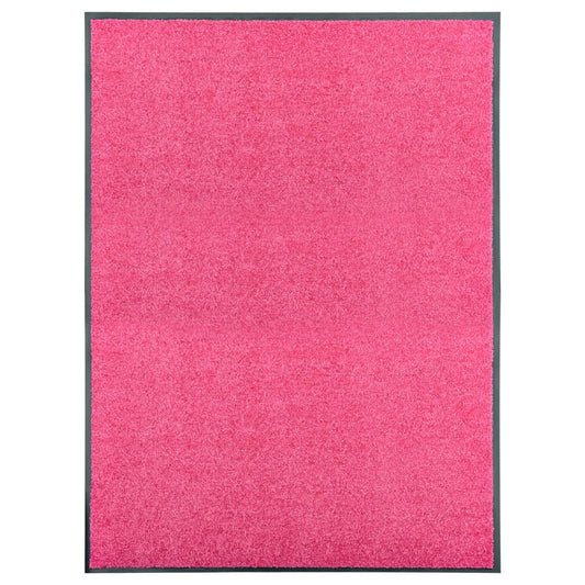 Deurmat wasbaar 90x120 cm roze is nu te koop bij PeponiXL, paradijselijk wonen!