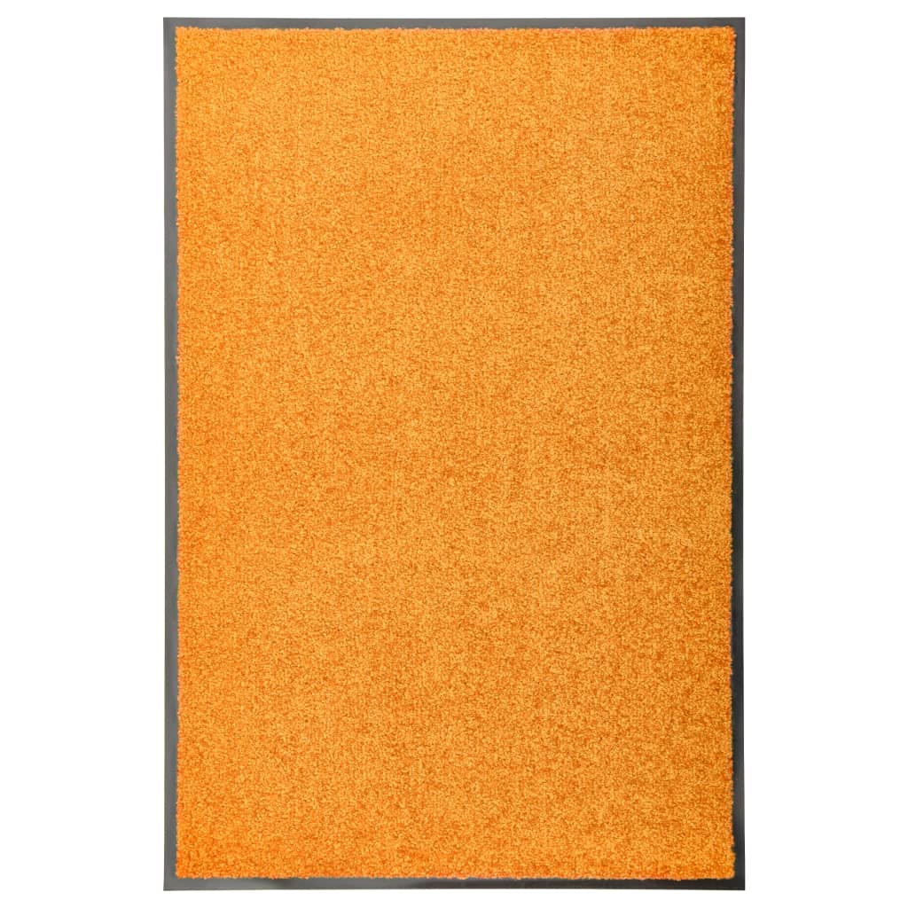Deurmat wasbaar 60x90 cm oranje is nu te koop bij PeponiXL, paradijselijk wonen!