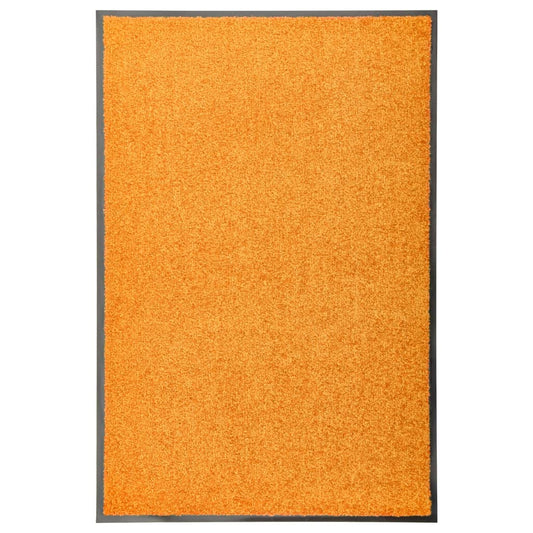 Deurmat wasbaar 60x90 cm oranje is nu te koop bij PeponiXL, paradijselijk wonen!