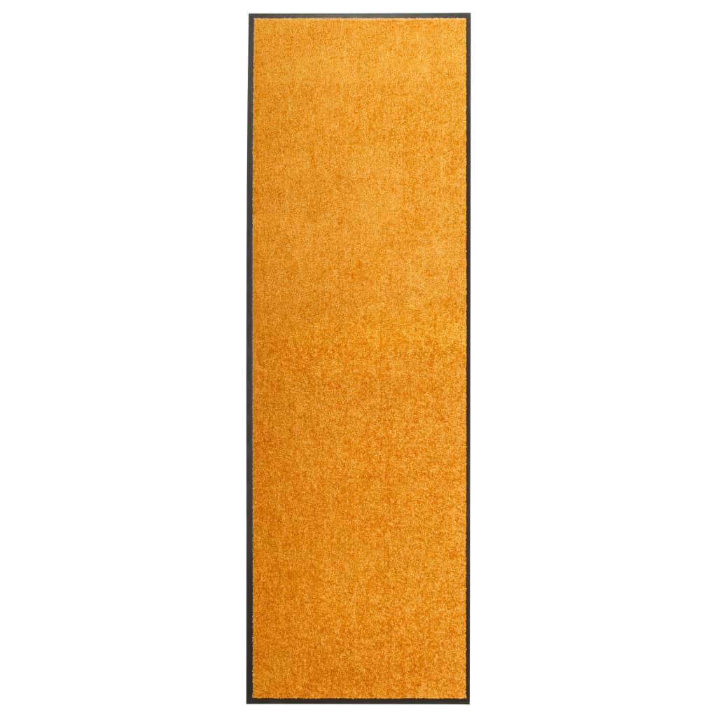 Deurmat wasbaar 60x180 cm oranje is nu te koop bij PeponiXL, paradijselijk wonen!