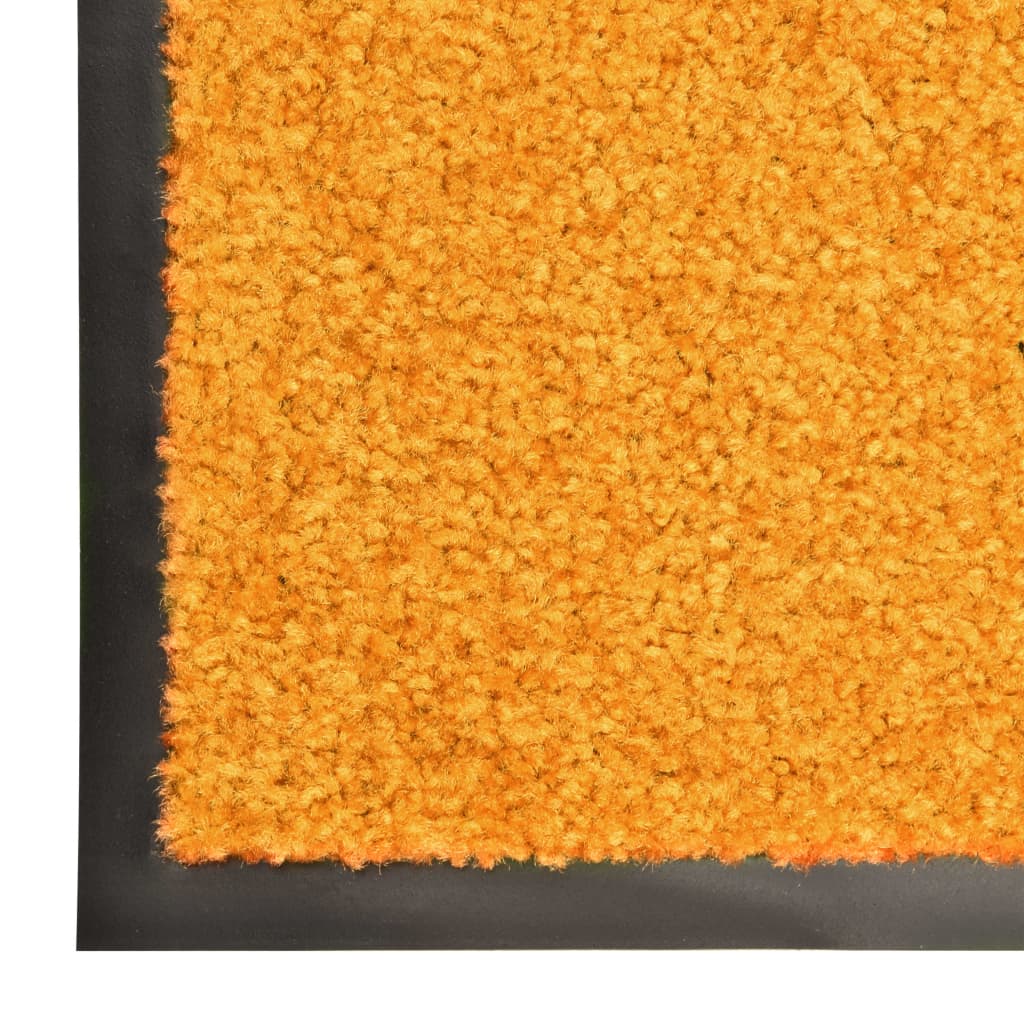 Deurmat wasbaar 60x180 cm oranje is nu te koop bij PeponiXL, paradijselijk wonen!