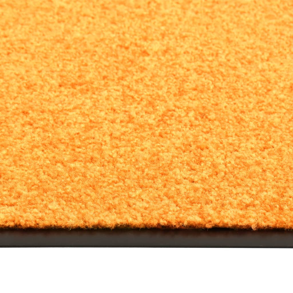 Deurmat wasbaar 120x180 cm oranje is nu te koop bij PeponiXL, paradijselijk wonen!
