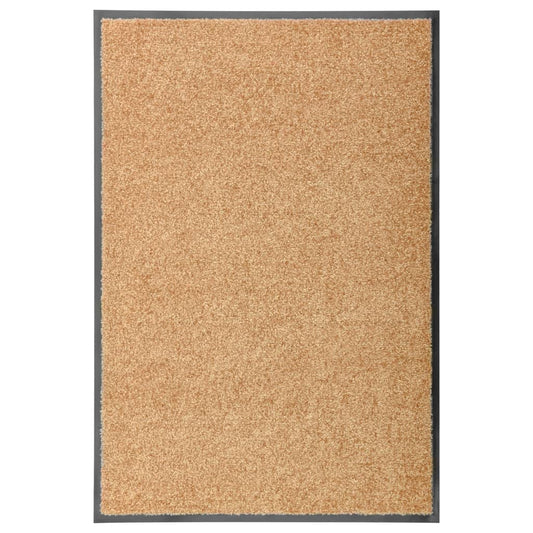 Deurmat wasbaar 60x90 cm crème is nu te koop bij PeponiXL, paradijselijk wonen!