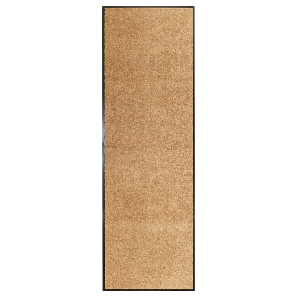 Deurmat wasbaar 60x180 cm crème is nu te koop bij PeponiXL, paradijselijk wonen!
