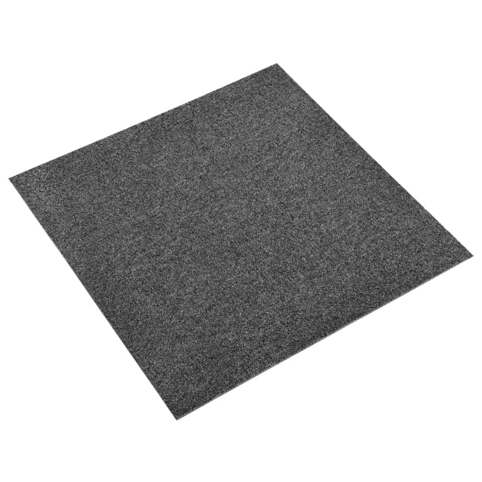 Tapijt 20 pcs Antraciet 50 x 50 cm 100% Polypropyleen is nu te koop bij PeponiXL, paradijselijk wonen!