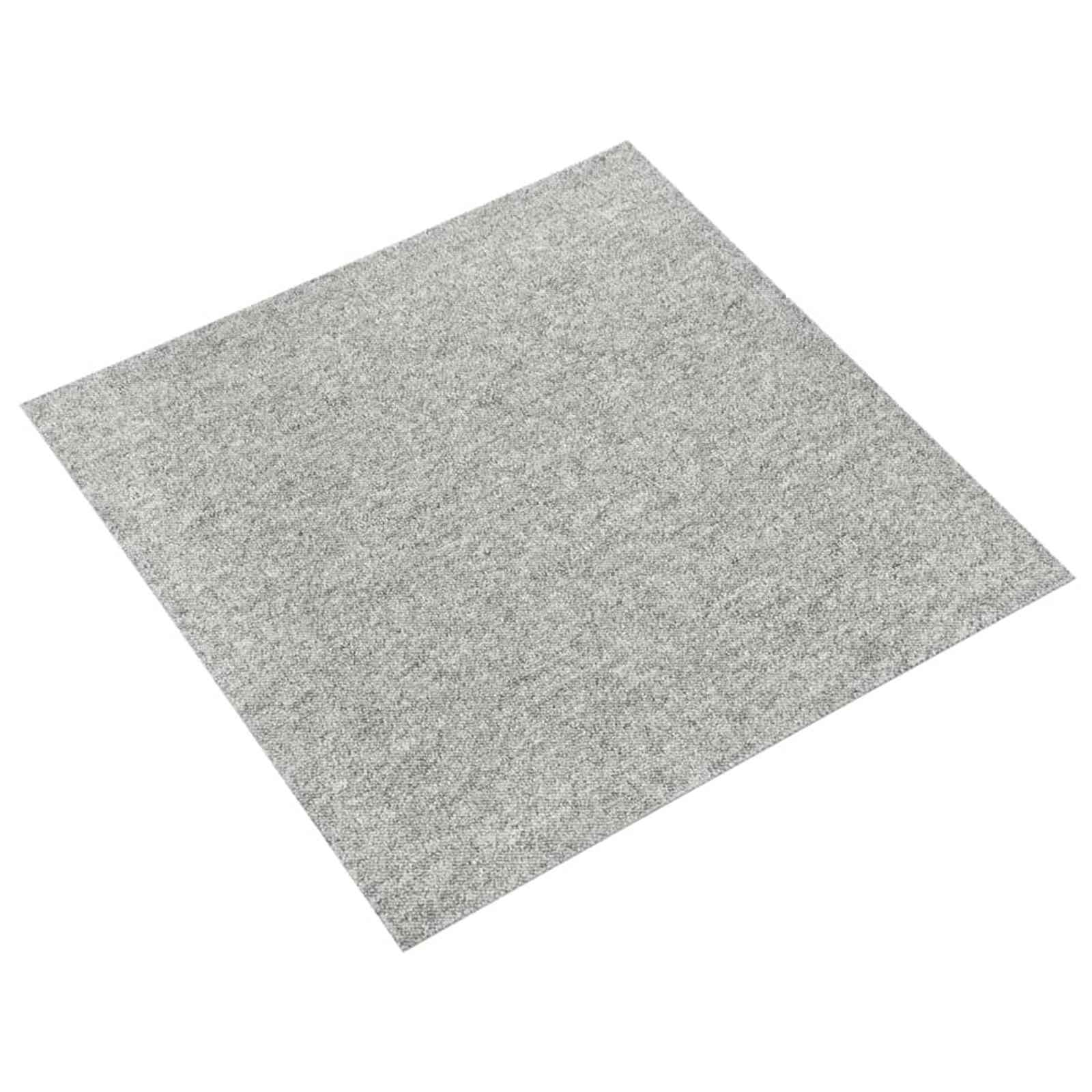 Tapijt 20 pcs Lichtgrijs 50 x 50 cm 100% Polypropyleen is nu te koop bij PeponiXL, paradijselijk wonen!