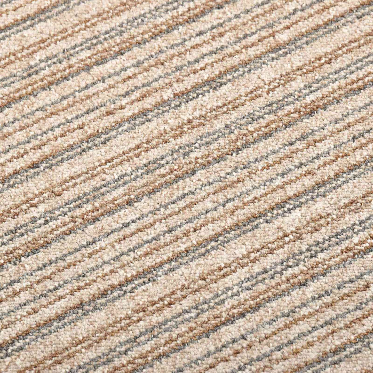 Tapijt 20 pcs Gestreept Beige 50 x 50 cm 100% Polypropyleen is nu te koop bij PeponiXL, paradijselijk wonen!