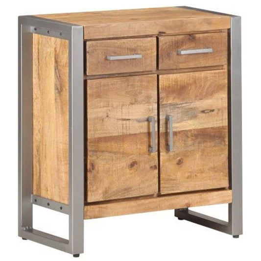 Dressoir 60x35x72 cm ruw mangohout is nu te koop bij PeponiXL, paradijselijk wonen!