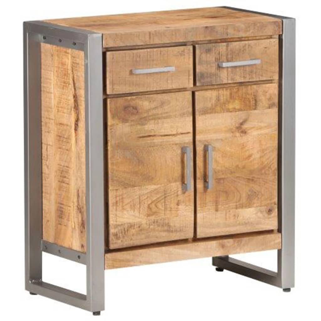 Dressoir 60x35x72 cm ruw mangohout is nu te koop bij PeponiXL, paradijselijk wonen!