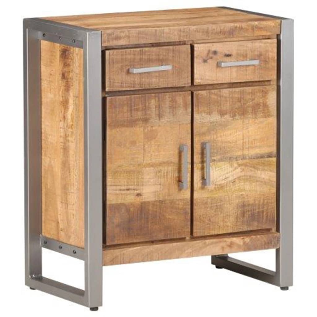 Dressoir 60x35x72 cm ruw mangohout is nu te koop bij PeponiXL, paradijselijk wonen!