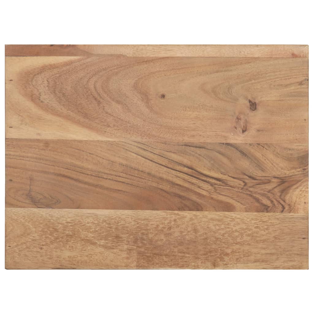 Nachtkastje met natuurlijke rand 40x30x50 cm massief acaciahout is nu te koop bij PeponiXL, paradijselijk wonen!