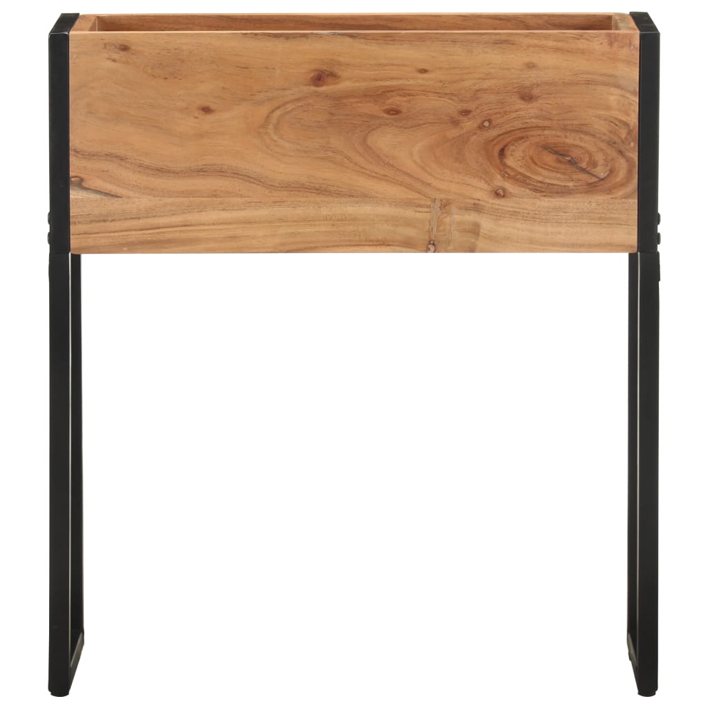 Plantenbak 60x20x68 cm massief acaciahout is nu te koop bij PeponiXL, paradijselijk wonen!