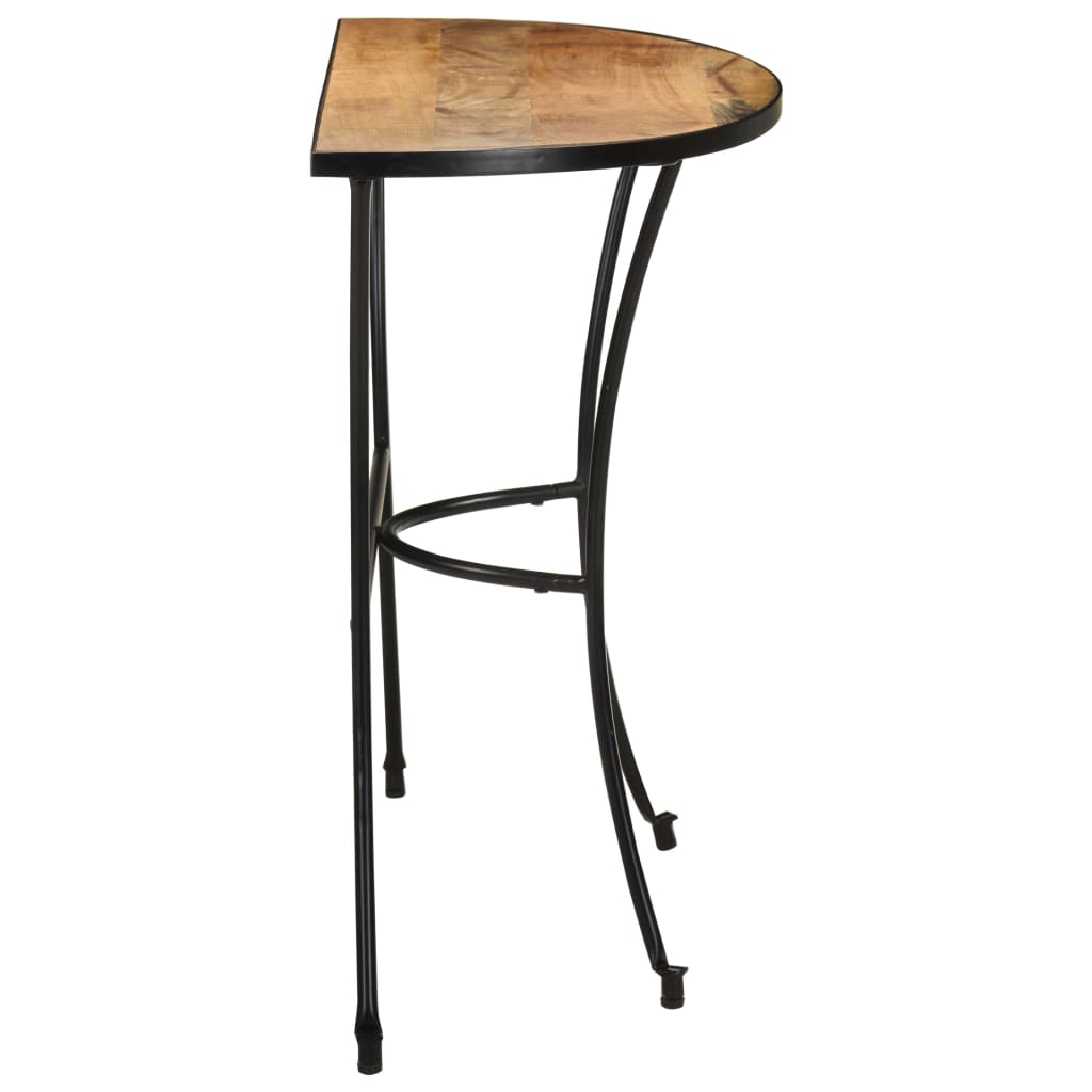 Bijzettafel 110x40x77 cm massief mangohout is nu te koop bij PeponiXL, paradijselijk wonen!
